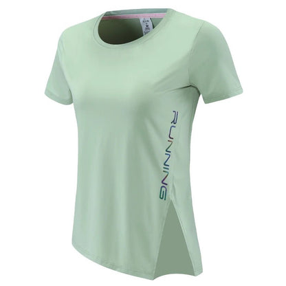 Woman Open Slim Short Sleeves Tee - JasrotaTops & Tees1005003812411700 - green - XXL