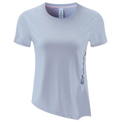 Woman Open Slim Short Sleeves Tee