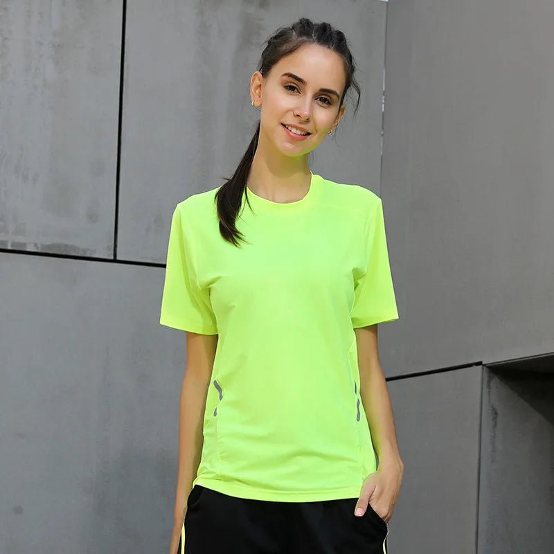 Yoga Running O - Neck Tee For Women Short Sleeves - JasrotaTops & Tees32863377034 - green - XXS