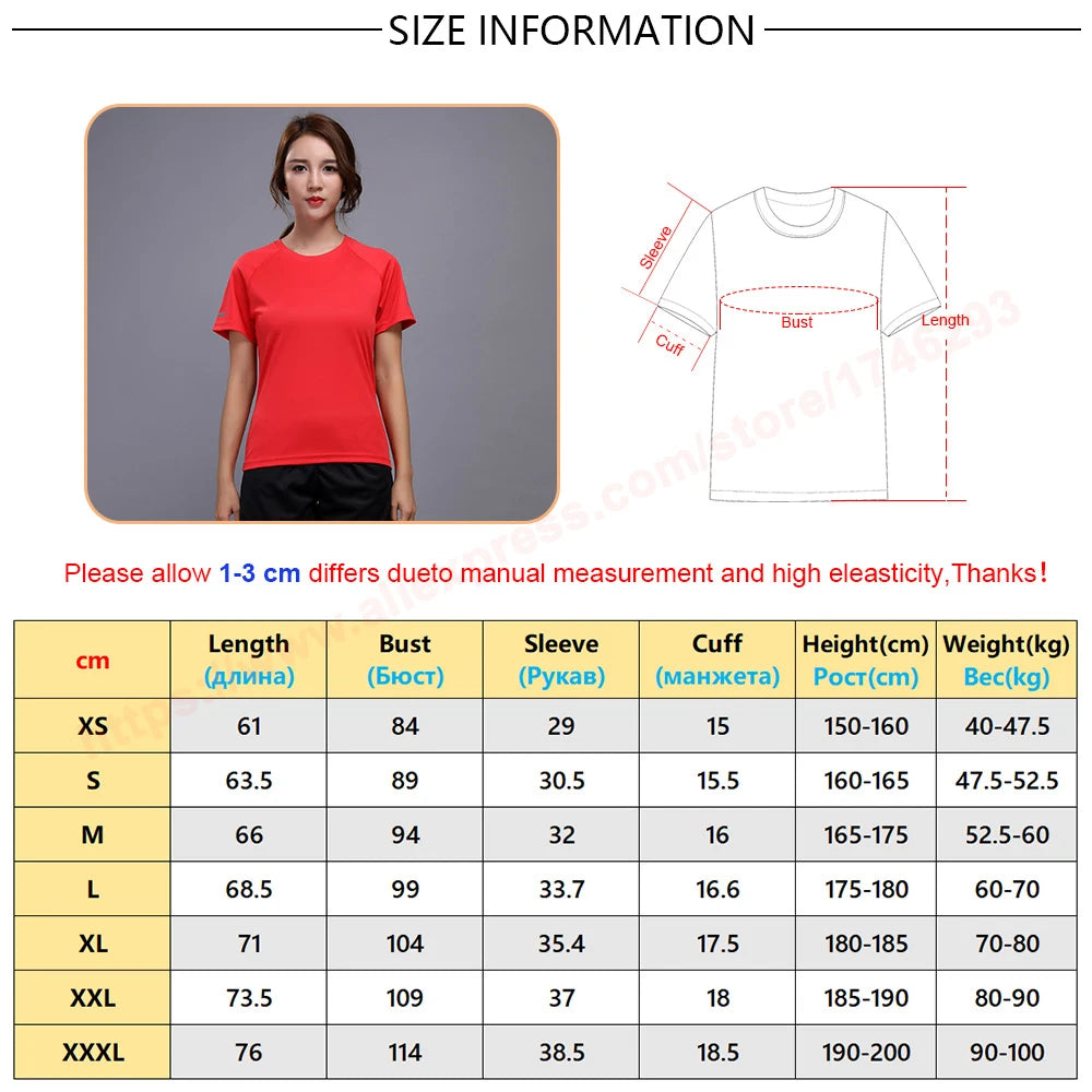 Women Sport Shirt  Quick Dry Jersey