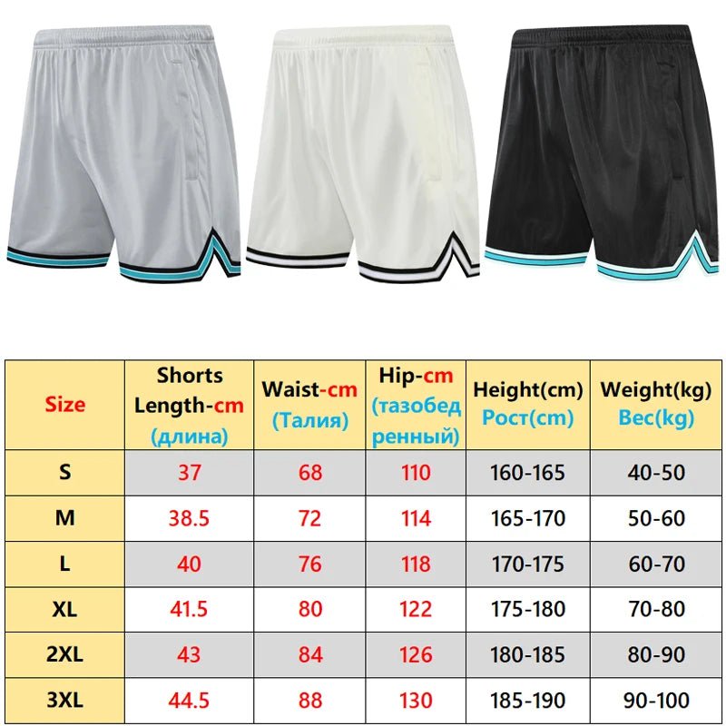 Mens Casual Quick Dry Pocket Jogging Shorts - JasrotaSports Pants1005004773047660 - white - S