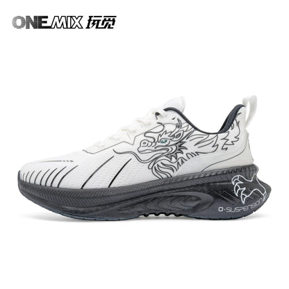 Original Chinoiserie Running Shoes for Men - JasrotaTrainers1005006485850283 - white black - 8 - CHINA