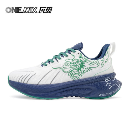 Original Chinoiserie Running Shoes for Men - JasrotaTrainers1005006485850283 - white green blue - 8.5 - CHINA