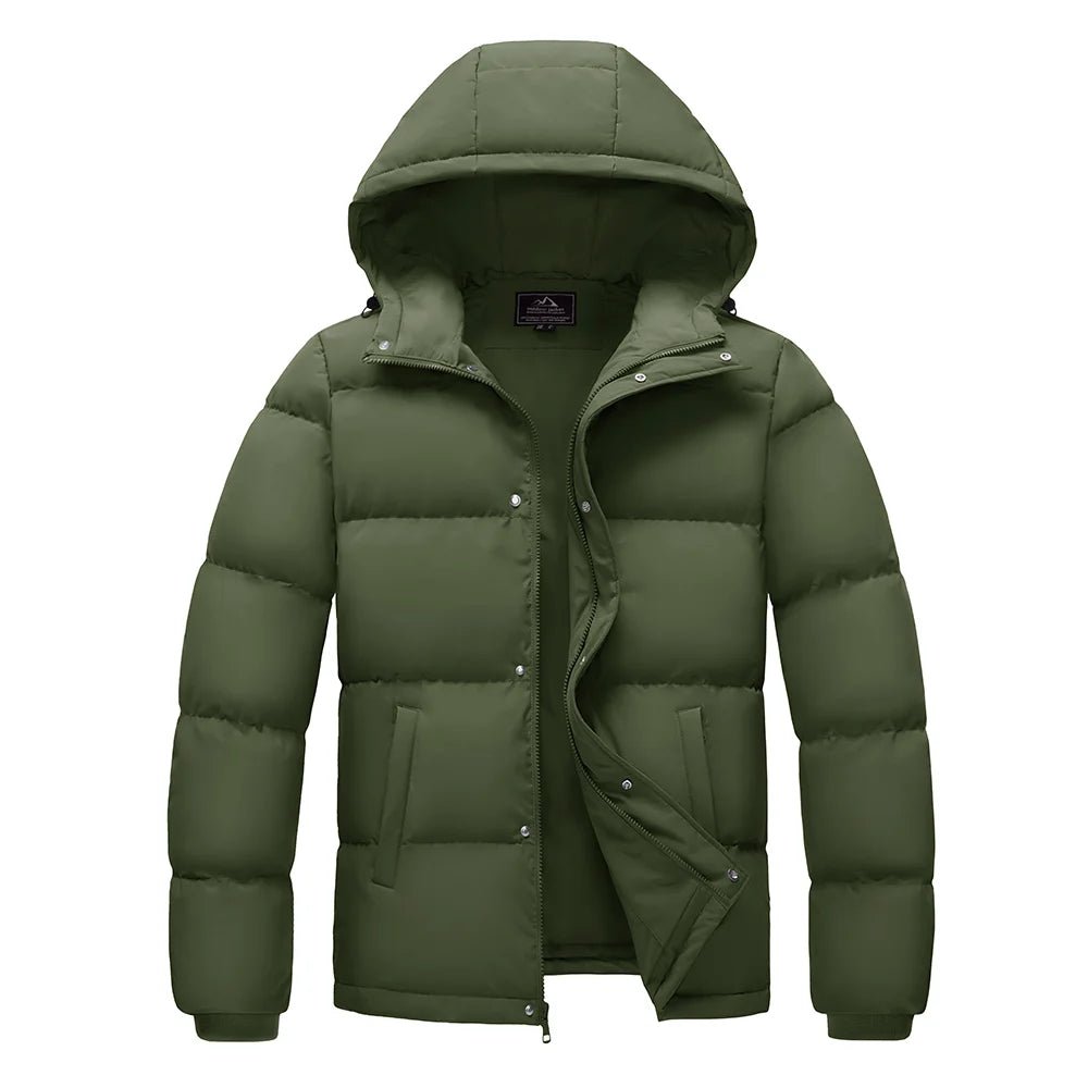 Lightweight Down Winter Jacket For Men - JasrotaHoodies, Pullover, Jackets1005007385535272 - Army Green - CN 4XL (US 2XL) - CHINA