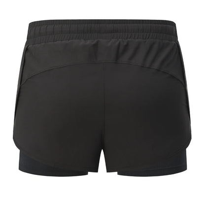 Women 2 in 1 Quick Dry Track and Field Shorts