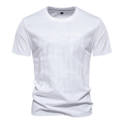 Summer Cool Cotton Blend T-Shirt for Men 