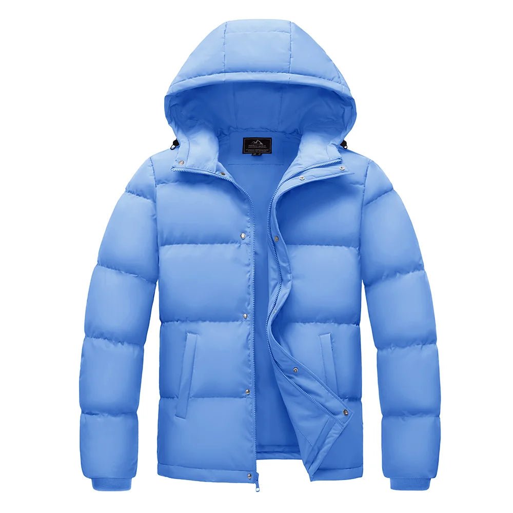 Lightweight Down Winter Jacket For Men - JasrotaHoodies, Pullover, Jackets1005007385535272 - Light Blue - CN 4XL (US 2XL) - CHINA