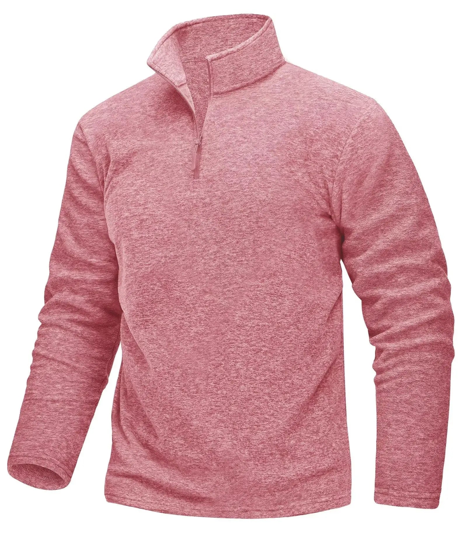 1/4 Zipper Collar Spring Fleece Sweaters For Men