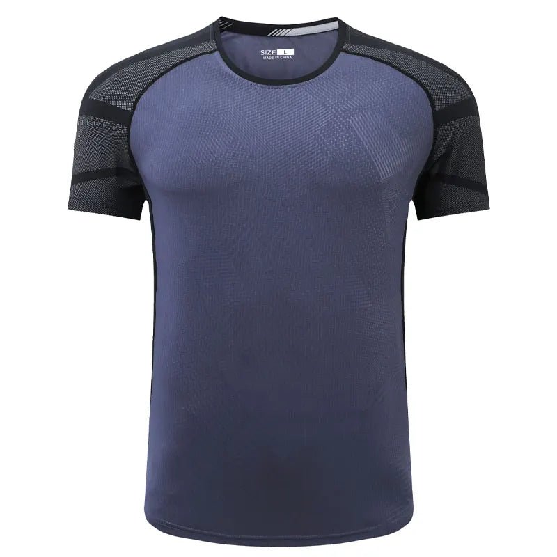 O - neck Short Sleeves Workout Tee For Men - JasrotaTees1005005938753115 - lightgrey - XL