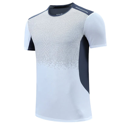 Print Sport Quick Dry Short Sleeves T-Shirt - JasrotaTees1005005938690554 - white - 3XL