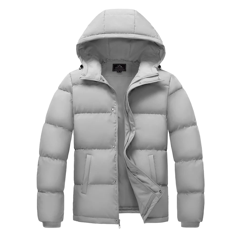 Lightweight Down Winter Jacket For Men - JasrotaHoodies, Pullover, Jackets1005007385535272 - Light Grey - CN 4XL (US 2XL) - CHINA